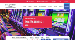 Desktop Screenshot of hollywoodcasinobangor.com